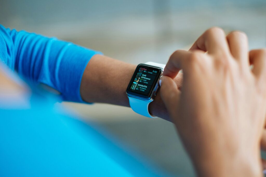 Apple Watch Ultra showing ECG and heart health tracking features